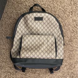 Gucci GG Supreme Monogram Bookbag Medium 