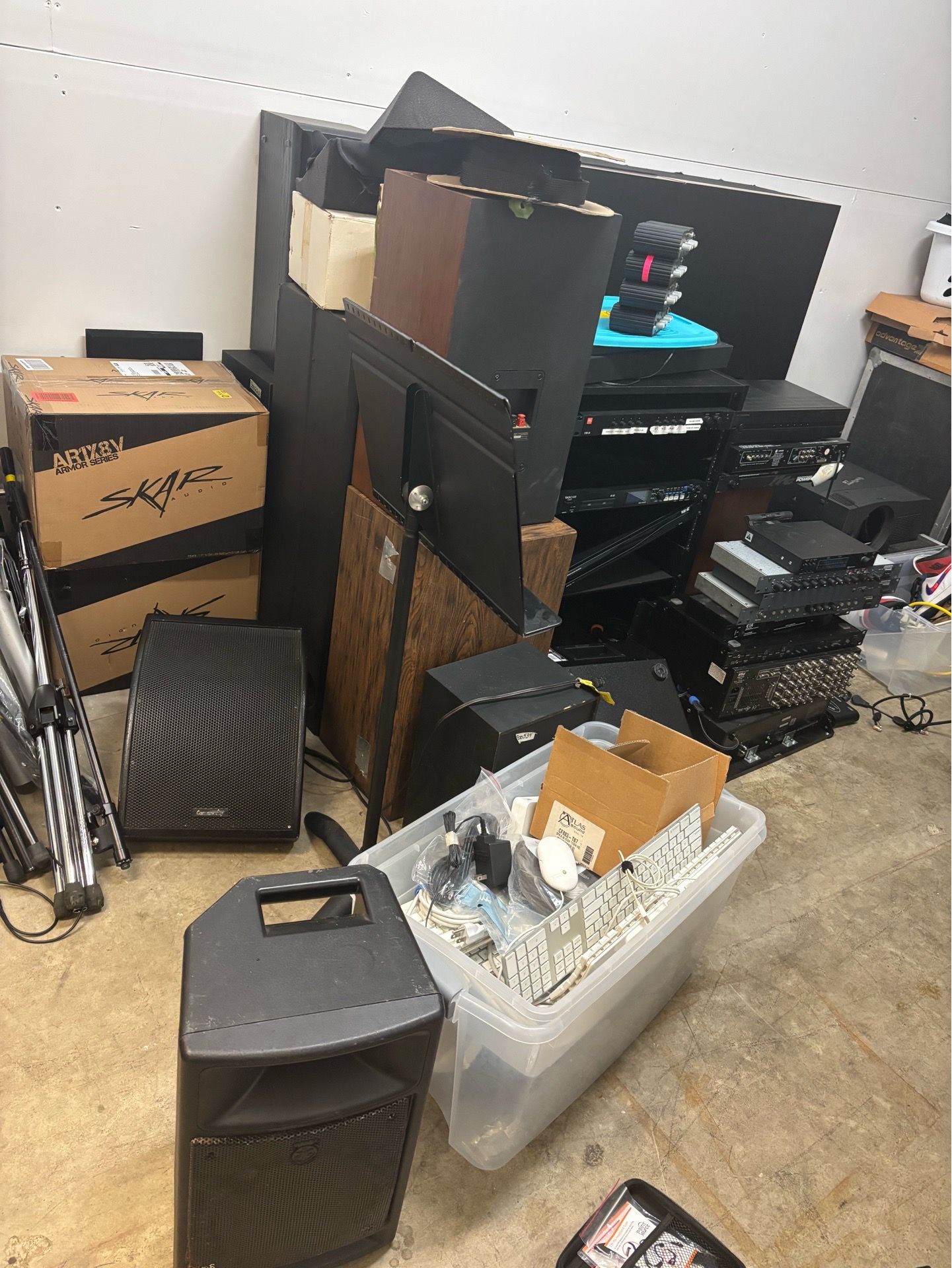 Complete Storage Locker Buyout: Vintage Snell Type A Series I, Subwoofers, 40-50+ Items