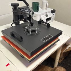 🔥 VEVOR Heat Press & Epson Sublimation Printer – Complete Sublimation Setup for Sale! 🔥  