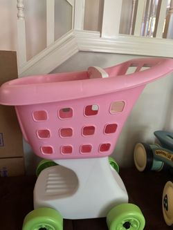 Pink Toddler shopping cart