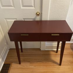 Two Drawer Desk 34w x 14d x 32.5h