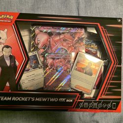 Team Mewtwo Ex Box 