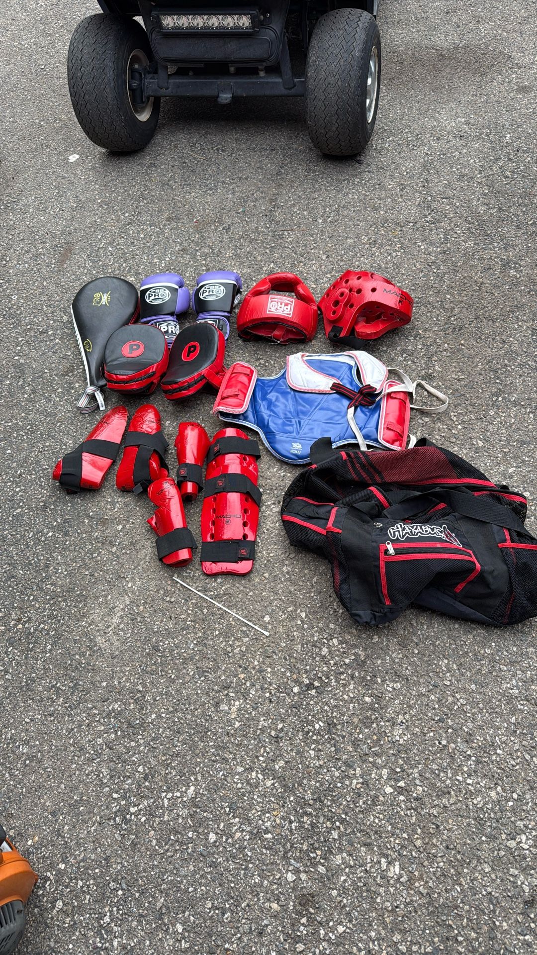 Karate/taekwondo pads