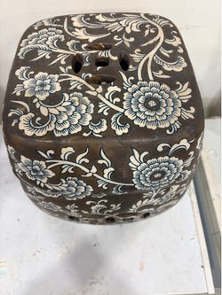 Ceramic Garden Stool