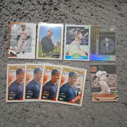 Lot Of 9 Barry Bonds Baseball Cards Thumbnail