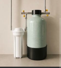 Showerwatercare Water Softener Ion Exchange + detachable showerhead system