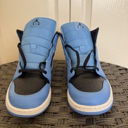 Jordan 1 Mid University Blue And Black