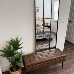 Free Delivery! Brand New 70”x26" Rectangular HD view, Shatter Proof, Aluminum Frame Standing Floor Mirror