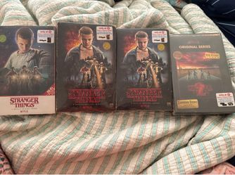 Stranger Things DvD and BluRay collection