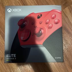 red Xbox Elite Series 2 Controller