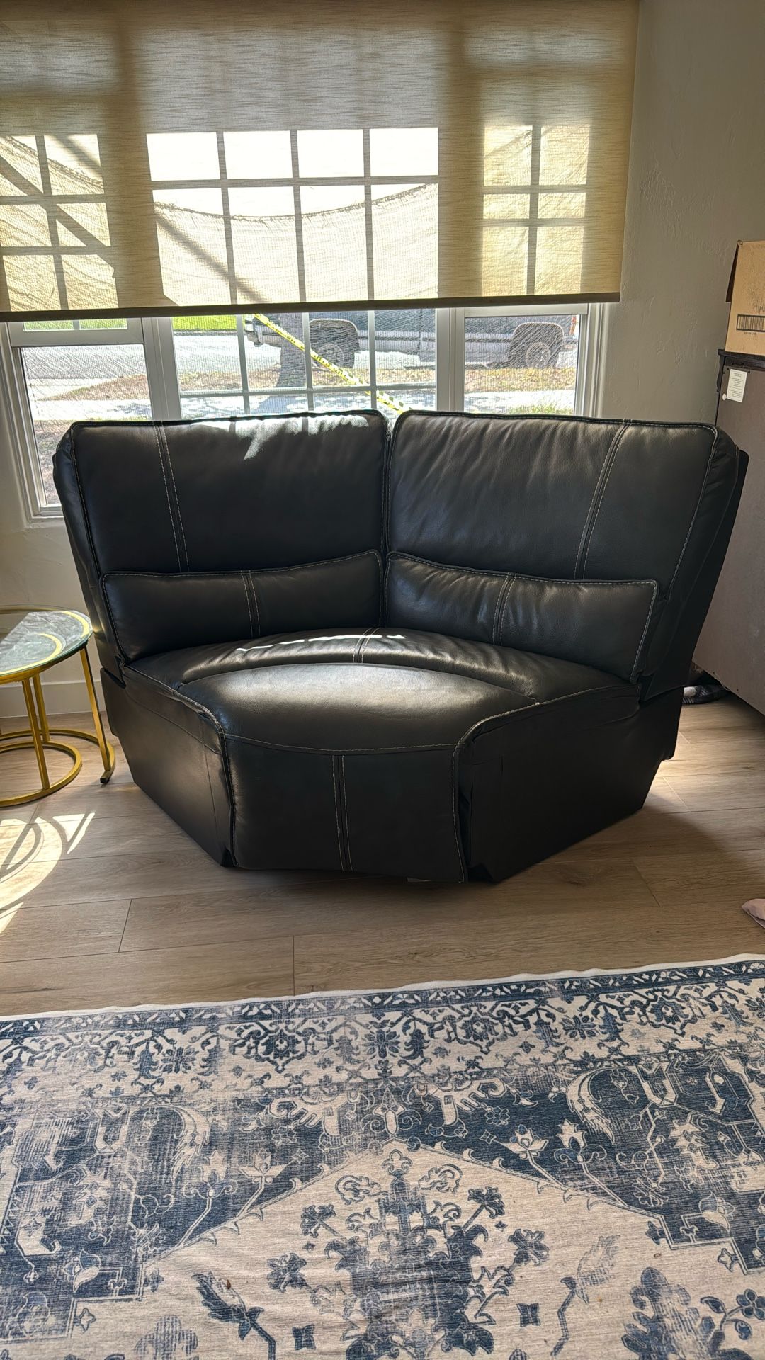 Free Wedge Couch Leather