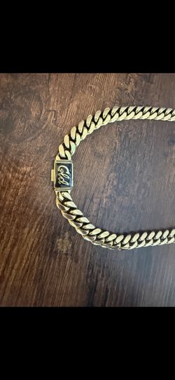 12mm Gold plated chain (GLD)