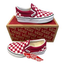 Kids Vans cerise/true White 10.5