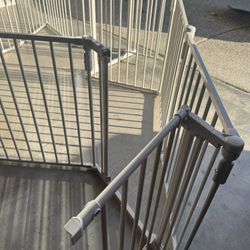 Title: Large 12-Panel Metal Enclosure with 2 Doors – Excellent Condition 