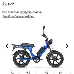 Juiced Bike HyperScorpion eBike (new In Box) Blue Or Black