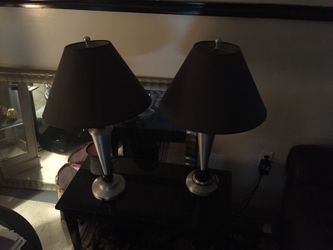 Decorative lamps from Ashley's furniture