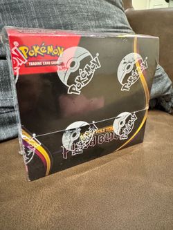 Pokemon Pitch Black Booster Box case