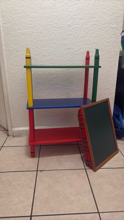 Crayon 🖍️ Book Shelf + Lap desk