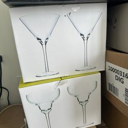 Copas Daikiri Y Margarita Glasses 