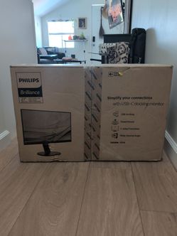 New!! Philips 27" 4K Monitor with USB-C Docking - $400 OBO