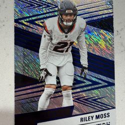 2025 Panini Revolution Blue Storm #108 Riley Moss #/549