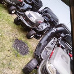 Mowers With Tripple Baggers
