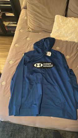 Under Armour Blue Pullover Hoodie XXL