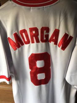 Joe Morgan Mitchell and Ness size 50 jersey
