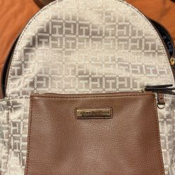 Brown Tommy Hilfiger Backpack