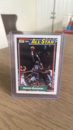 1992 TOPPS 105 HAKEEM OLAJUWON