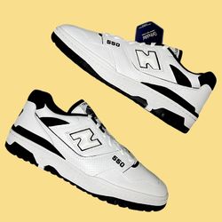 New Balance BB550 White Black BB550HA1 Men's Vintage Basketball New 