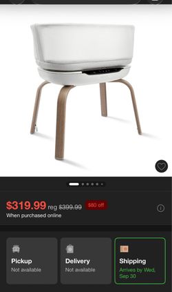 Graco smart soothing bassinet