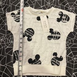 Mickey Mouse Toddler Shirt BNWT