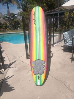 Longboard surfboard soft top