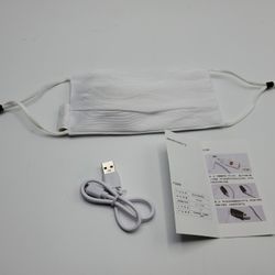 Luminous Fiber Optic Face Mask