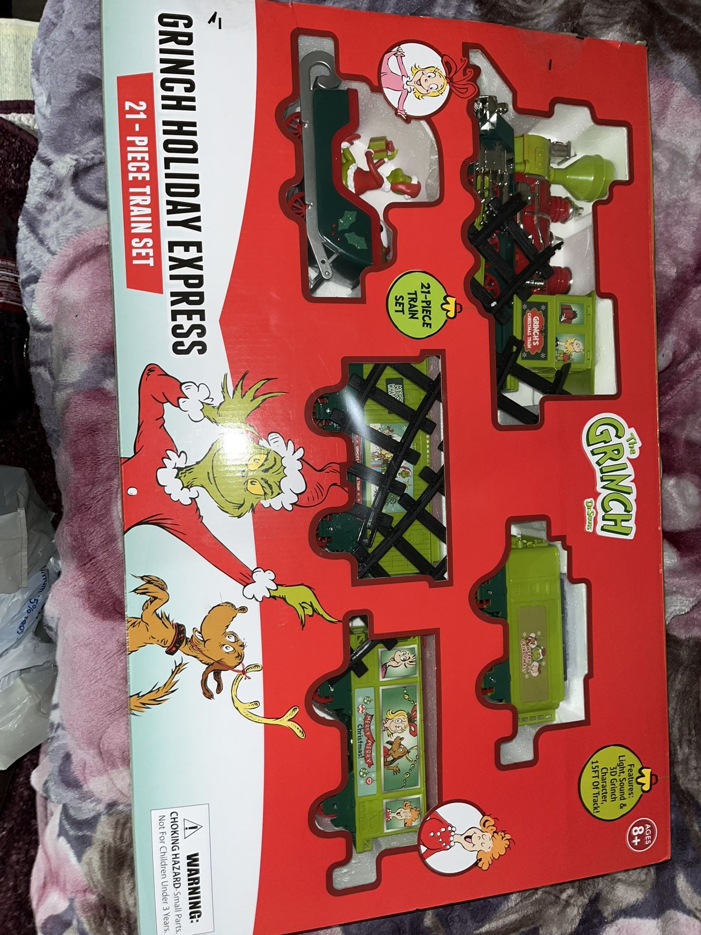 Grinch Train Set