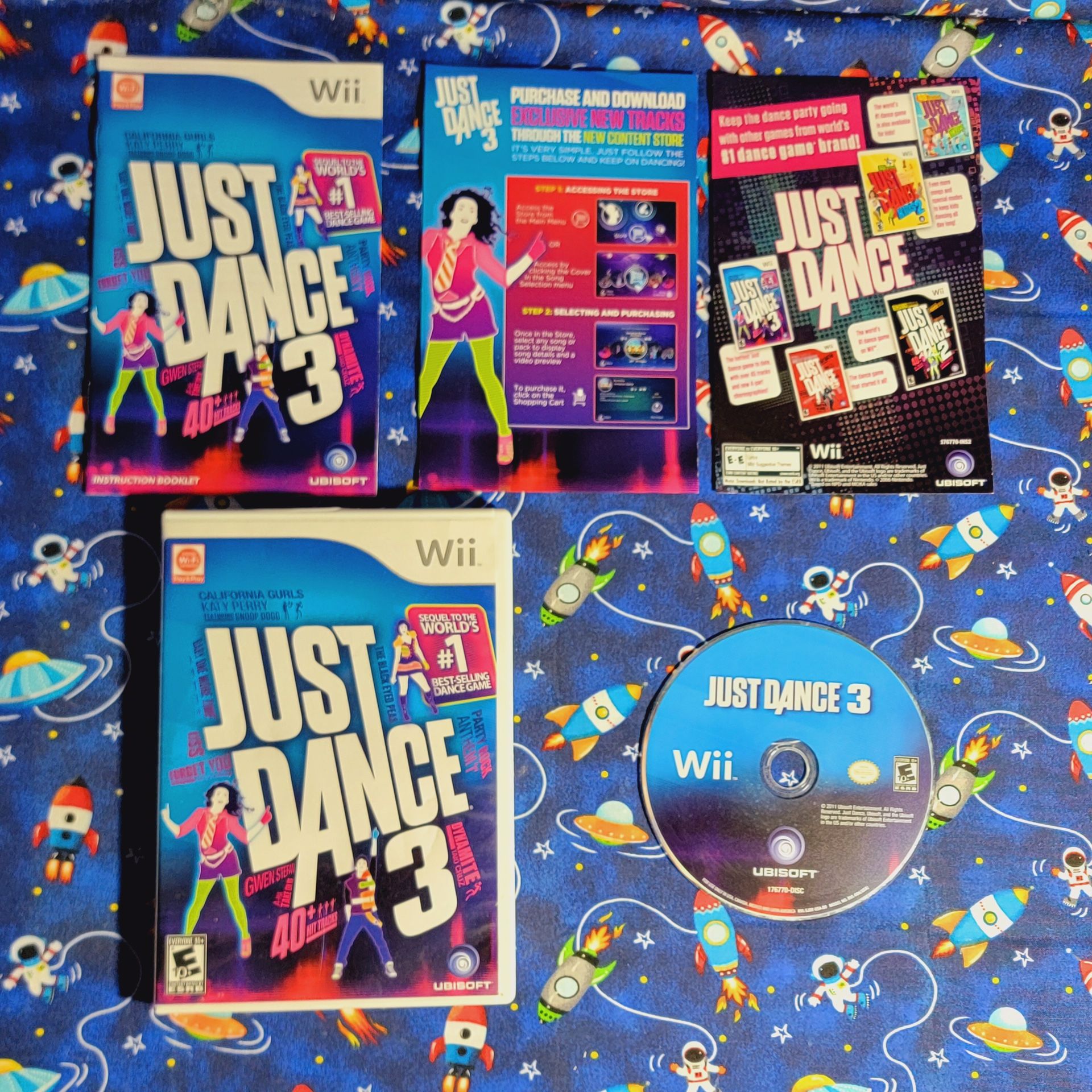 Just Dance 3 Nintendo Wii Wii U Backwards Compatible 