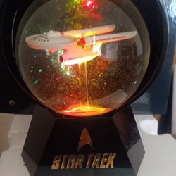 Enterprise NCC 1701 lighted STAR Globe
