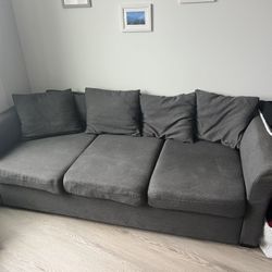 Dark Gray deep couch