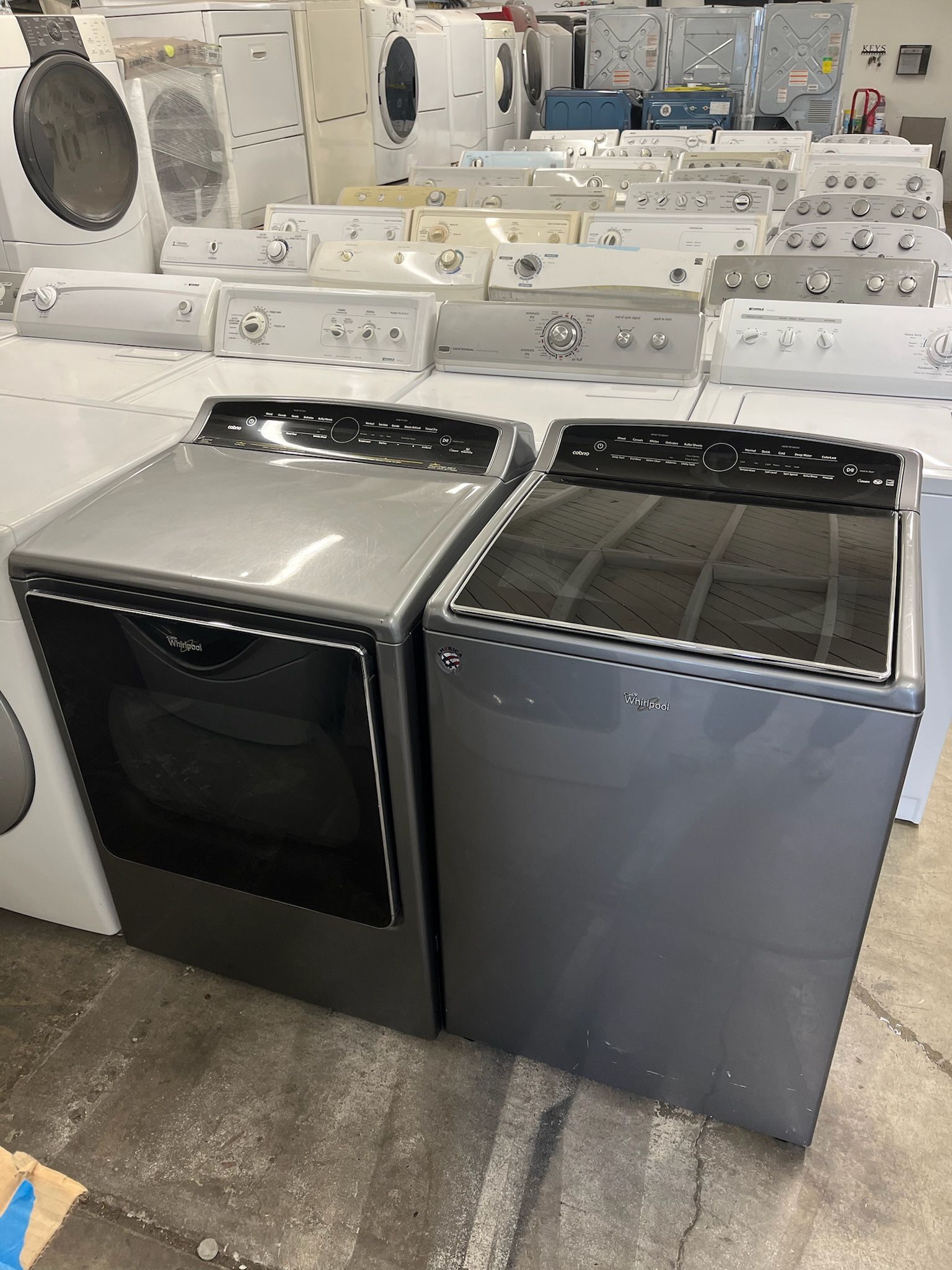 Used Whirlpool Washer and Gas Dryer With Warranty