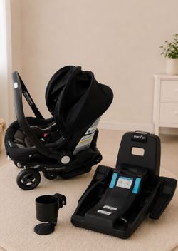 Evenflo Shyft DualRide Car Seat & Stroller Combo – Great Condition
