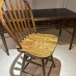 FREE Wood Bar Chair 