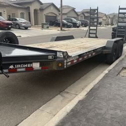 Iron Bull 7' x 20' Equipment Trailer 14K Capacity 