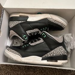 Jordan 3 “green Glow”