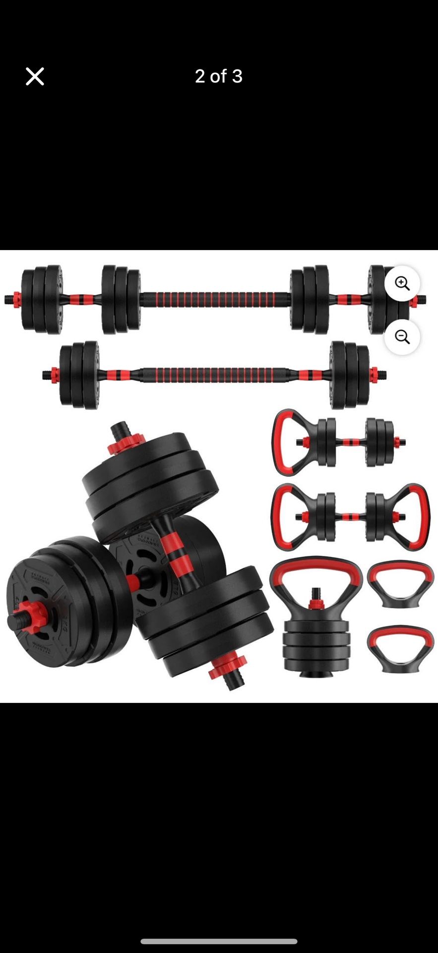4 In 1 Portable Changeable Dumbbell