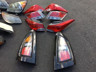 Car headlights and taillights