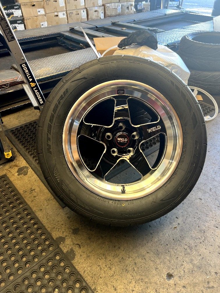 WELD VENTURA 17X10 includes 305/45/17 nitto r2 available for mustang ...