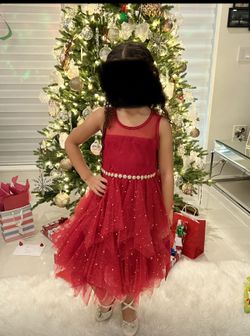 Girls Dress Used Once Size 7