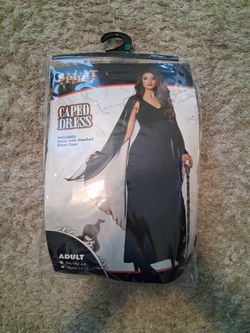 Halloween Costume: Caped Dress