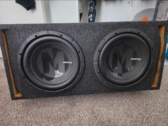 Memphis 12" subwoofer with box